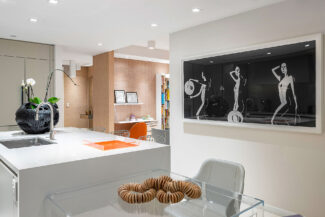 Actual Design of Chic Boca Raton Apartment from Whitaker Velasquez Studio